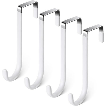 Over Door Hooks 4pcs Heavy duty Over Door Hanger Stainless Steel Coat Hooks Wall Mounted For Doors Bedroom Bathroom Wardrobe
Over Door Hooks 4pcs Heavy duty Over Door Hanger Stainless Steel Coat Hooks Wall Mounted For Doors Bedroom Bathroom Wardrobe
