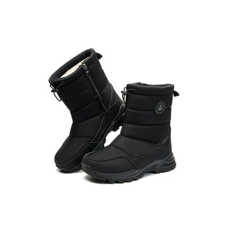 Gomelly Men Non-Slip Hiking Boots Fuzzy Snow Booties for Women Unisex Winter Warm Shoes Black 9.5
Gomelly Men Non-Slip Hiking Boots Fuzzy Snow Booties for Women Unisex Winter Warm Shoes Black 9.5