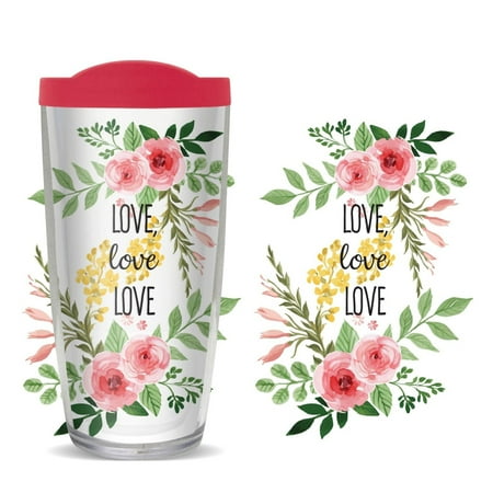 6.75 Clear and Vibrantly Colored Flowers Double Wall Insulated Travel Tumbler with Lid 16oz.
6.75 Clear and Vibrantly Colored Flowers Double Wall Insulated Travel Tumbler with Lid 16oz.