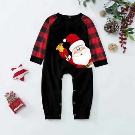 Leutsin Christmas Parent-Child Outfit Baby Printed Xmas Family Matching Pajamas Crawl
Leutsin Christmas Parent-Child Outfit Baby Printed Xmas Family Matching Pajamas Crawl
