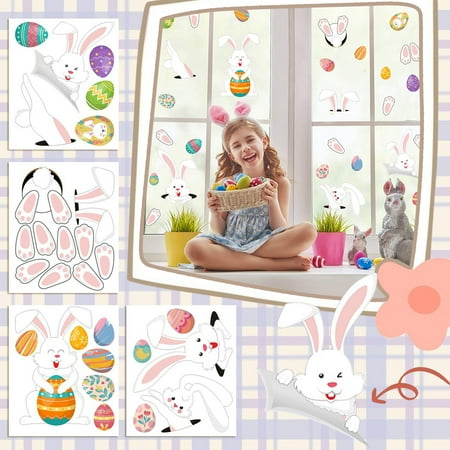 Decor Stickers Footprints Decor Fridge Easter Stickers Window Self Sticker Adhesive Bunny Fridge 
Decor Stickers Footprints Decor Fridge Easter Stickers Window Self Sticker Adhesive Bunny Fridge