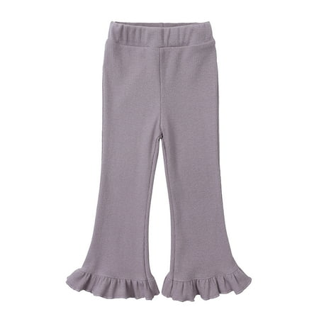 TIREOW Kid s Classic Pants Tollder Girl High Elastic Waist Flare Leg Trousers Casual Long Bell Bottom Solid Color Trousers Autumn Winter Outdoor Daily Pants for Kids
TIREOW Kid s Classic Pants Tollder Girl High Elastic Waist Flare Leg Trousers Casual Long Bell Bottom Solid Color Trousers Autumn Winter Outdoor Daily Pants for Kids