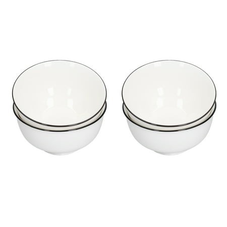Rice Bowl 4PCS 6in White 600ml Exquisite Kitchen Bowl Ceramic For Restaurant For Home For Hotel
Rice Bowl 4PCS 6in White 600ml Exquisite Kitchen Bowl Ceramic For Restaurant For Home For Hotel