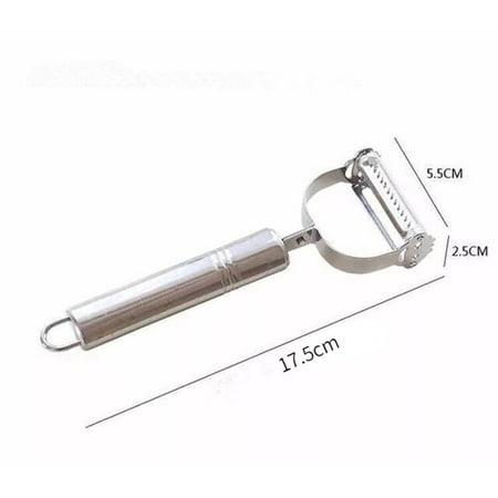 DabuLiu Kitchen Vegetable Peeler Stainless Steel Melon Planer Double-Head Peeler Household Multiple-Function Fruit and Vegetable Peeler
DabuLiu Kitchen Vegetable Peeler Stainless Steel Melon Planer Double-Head Peeler Household Multiple-Function Fruit and Vegetable Peeler