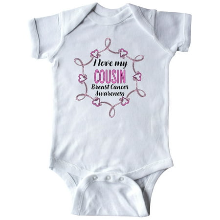 Inktastic I Love My Cousin- Breast Cancer Awareness Gift Baby Boy or Baby Girl Bodysuit
Inktastic I Love My Cousin- Breast Cancer Awareness Gift Baby Boy or Baby Girl Bodysuit