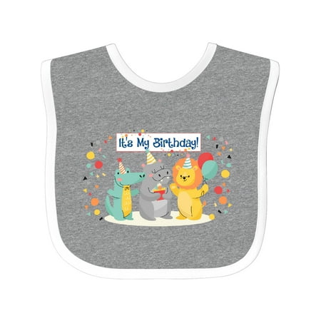 Inktastic It s My Birthday Gift Baby Boy or Baby Girl Bib