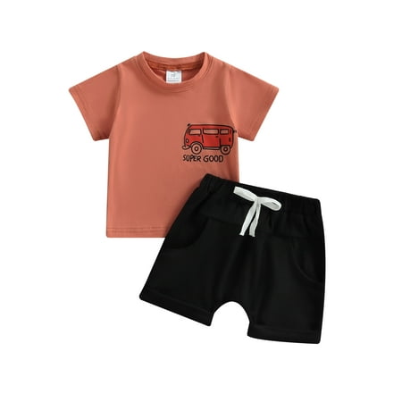 Bagilaanoe 2pcs Newborn Baby Boy Short Pants Set Print Short Sleeve T-Shirts Tops + Shorts 6M 12M 18M 24M Infant Casual Summer Outfits
Bagilaanoe 2pcs Newborn Baby Boy Short Pants Set Print Short Sleeve T-Shirts Tops + Shorts 6M 12M 18M 24M Infant Casual Summer Outfits