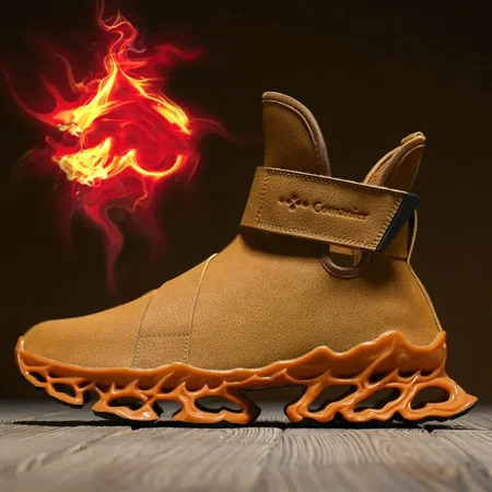Men‘s Vintage Faux Leather Shock Absorption Blade Type Shoes With Tpu Sole Yellowstone
Men‘s Vintage Faux Leather Shock Absorption Blade Type Shoes With Tpu Sole Yellowstone