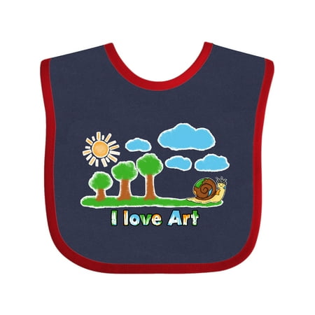 Inktastic Painting Snail I Love Art Clouds Sun and Tree Gift Baby Boy or Baby Girl Bib
Inktastic Painting Snail I Love Art Clouds Sun and Tree Gift Baby Boy or Baby Girl Bib