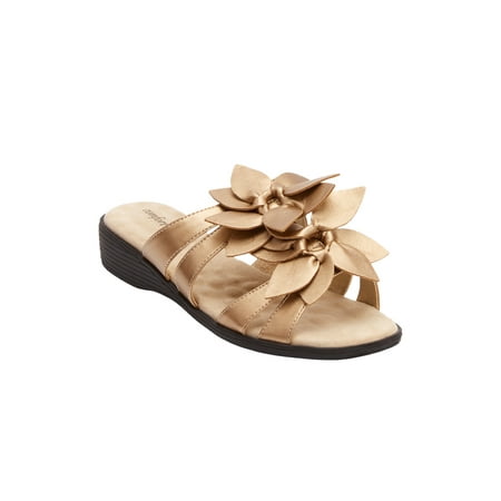 Comfortview Women s Wide Width The Paula Sandal Sandal