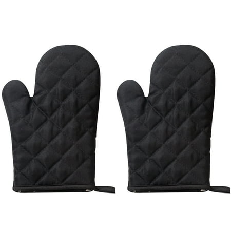 2pcs Heat Resistant Oven Mitts Set Grip Potholders for Hot Pans and Oven Kitchen Mitt Pair Cooking Baking Glove 27*17cm - Black
2pcs Heat Resistant Oven Mitts Set Grip Potholders for Hot Pans and Oven Kitchen Mitt Pair Cooking Baking Glove 27*17cm - Black