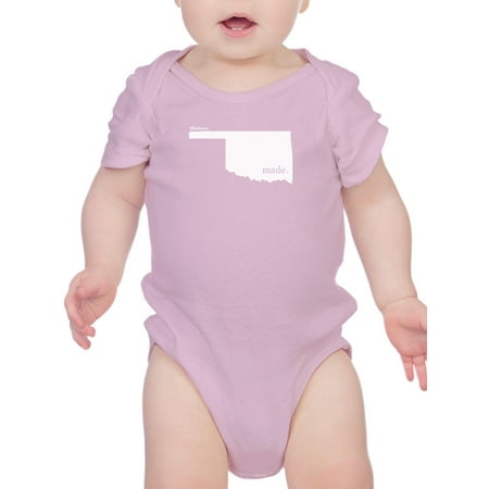 Made In Oklahoma Bodysuit Infant -Smartprints Designs 12 Months