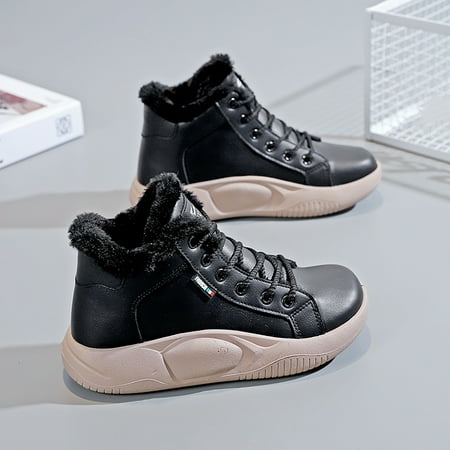 XIAQUJ 2023 Women s Winter New Korean Lace up High Top Plush Warm Sport Shoes Women s Fashion Sneakers Black 7(38)
XIAQUJ 2023 Women s Winter New Korean Lace up High Top Plush Warm Sport Shoes Women s Fashion Sneakers Black 7(38)