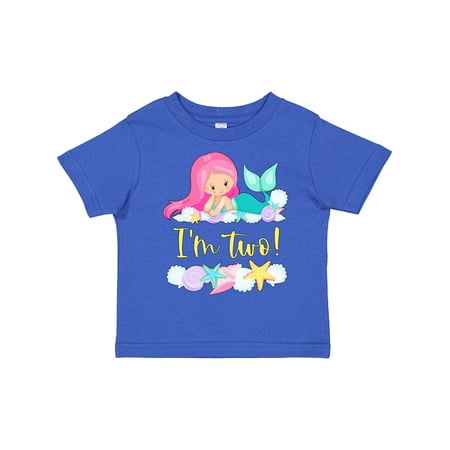 Inktastic I m 2 Mermaid with Pink Hair and Shells Gift Toddler Boy or Toddler Girl T-Shirt
Inktastic I m 2 Mermaid with Pink Hair and Shells Gift Toddler Boy or Toddler Girl T-Shirt