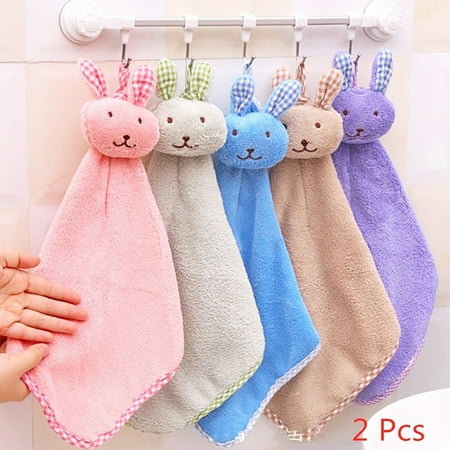 huanledash 2Pcs Cute Cartoon Rabbit Head Coral Fleece Water Absorbent Hand Towel Scarf
huanledash 2Pcs Cute Cartoon Rabbit Head Coral Fleece Water Absorbent Hand Towel Scarf