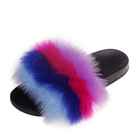 Youmylove Women Slide Slippers Fashion Solid Color-Blocking Plush Slippers Casual Flat Sasual Slippers Stylish Female Cozy Daily Walking
Youmylove Women Slide Slippers Fashion Solid Color-Blocking Plush Slippers Casual Flat Sasual Slippers Stylish Female Cozy Daily Walking