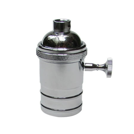 BDDVIQNN E27 Screw Retro Vintage Copper Lamp Pendant Lights Bulbs Holder Socket 250V 250W Silver
BDDVIQNN E27 Screw Retro Vintage Copper Lamp Pendant Lights Bulbs Holder Socket 250V 250W Silver