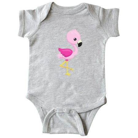 Inktastic Cute Flamingo Baby Flamingo Pink Flamingo Gift Baby Girl Bodysuit