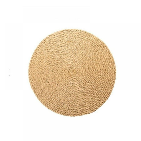 Yinmeet Flax Straw Restaurant Round Place Mat Table Cloth Pad Insulation Cup Bowl Tableware
Yinmeet Flax Straw Restaurant Round Place Mat Table Cloth Pad Insulation Cup Bowl Tableware