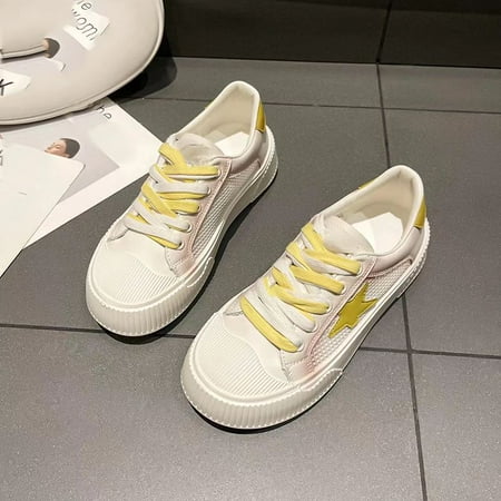 Women‘s Breathable Mesh Sneakers Low Top Lace Up Round Toe Casual Shoes Women‘s Platform Flat Footwear
Women‘s Breathable Mesh Sneakers Low Top Lace Up Round Toe Casual Shoes Women‘s Platform Flat Footwear