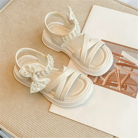 RUICUW Girls Sandals Open Toe Mesh Design Sandals Bowknots Flat Sandals Summer Dress Shoes 10-10.5 Years
RUICUW Girls Sandals Open Toe Mesh Design Sandals Bowknots Flat Sandals Summer Dress Shoes 10-10.5 Years