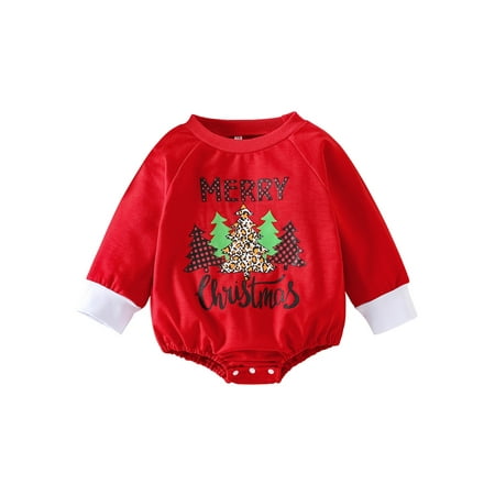 Huakaishijie Baby Boys Girls Christmas Casual Romper Long Sleeve Crew Neck Santa Claus/Letters Tree Bodysuit
Huakaishijie Baby Boys Girls Christmas Casual Romper Long Sleeve Crew Neck Santa Claus/Letters Tree Bodysuit