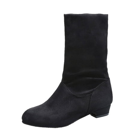 Ki-8Jcud Heeled Boots For Women Knee High Ladies Fashion Solid Suede Round Head Casual Coarse Heel Medium Boots Womens Cowboy Boots Mid Calf Womens Rain Boots Wide Calf Short Womens Extra Wide Calf
Ki-8Jcud Heeled Boots For Women Knee High Ladies Fashion Solid Suede Round Head Casual Coarse Heel Medium Boots Womens Cowboy Boots Mid Calf Womens Rain Boots Wide Calf Short Womens Extra Wide Calf
