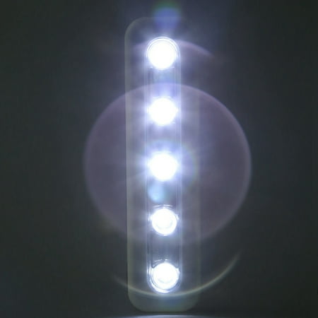 Touch-light Mini Wireless Wall Light 5 Led Battery Powered White Cupboard Lamp Kitchen Cabinets (White)
Touch-light Mini Wireless Wall Light 5 Led Battery Powered White Cupboard Lamp Kitchen Cabinets (White)
