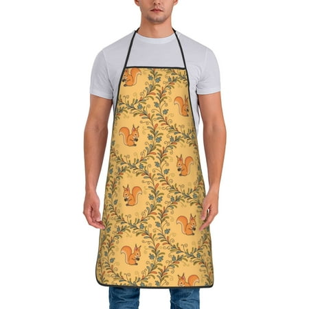 Gaeub Cartoon Squirrel Print Apron for Men and Women Waterproof Apron for Cooking Dishwashing Lab Butcher Dog Grooming
Gaeub Cartoon Squirrel Print Apron for Men and Women Waterproof Apron for Cooking Dishwashing Lab Butcher Dog Grooming