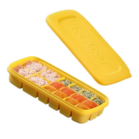 HESITONE Ice Cube Trays Silicone Ice Cube Molds with Lids Easy-Release and Flexible Tray
HESITONE Ice Cube Trays Silicone Ice Cube Molds with Lids Easy-Release and Flexible Tray