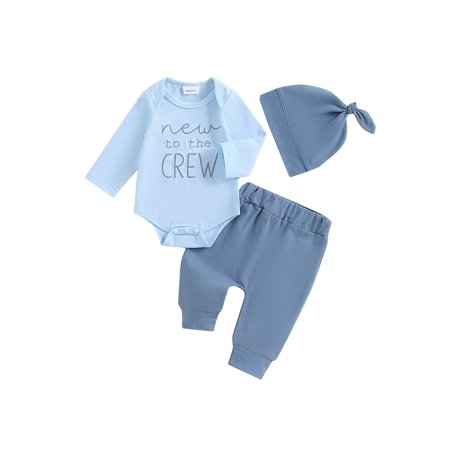 Binwwede Baby Boy Fall Outfit Letter Embroidery Long Sleeve Rompers and Pants Beanie Hat Set Spring 3 Piece Clothes
Binwwede Baby Boy Fall Outfit Letter Embroidery Long Sleeve Rompers and Pants Beanie Hat Set Spring 3 Piece Clothes