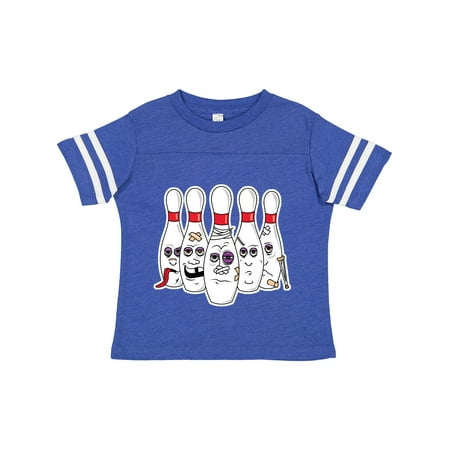Inktastic Beat Up Bowling Pins Gift Toddler Boy or Toddler Girl T-Shirt