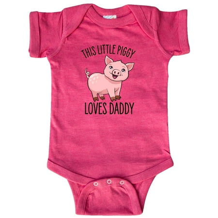 Inktastic This Little Piggy Loves Daddy- cute Gift Baby Boy or Baby Girl Bodysuit
Inktastic This Little Piggy Loves Daddy- cute Gift Baby Boy or Baby Girl Bodysuit