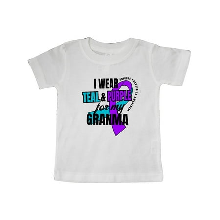Inktastic Suicide Prevention I Wear Teal and Purple for My Granma Gift Baby Boy or Baby Girl T-Shirt
Inktastic Suicide Prevention I Wear Teal and Purple for My Granma Gift Baby Boy or Baby Girl T-Shirt