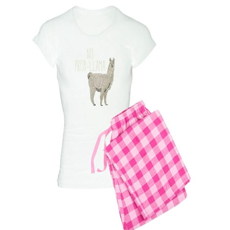 CafePress - No Prob Llama - Women s Light Pajamas