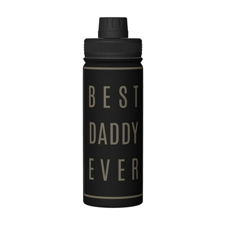 Best Daddy Ever 18 Oz Water Bottles Insulated Water Bottle Stainless Steel Thermos with Flip Lid
Best Daddy Ever 18 Oz Water Bottles Insulated Water Bottle Stainless Steel Thermos with Flip Lid