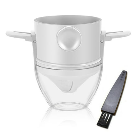 CHAMAIR Superfine Coffee Filter Cup Coffee Dripper Drip Coffee Kettle Kitchen Gadgets (White)
CHAMAIR Superfine Coffee Filter Cup Coffee Dripper Drip Coffee Kettle Kitchen Gadgets (White)