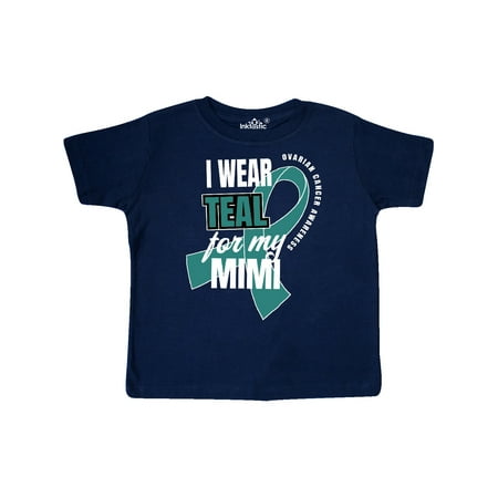 Inktastic I Wear Teal For My Mimi Ovarian Cancer Awareness Gift Toddler Boy or Toddler Girl T-Shirt
Inktastic I Wear Teal For My Mimi Ovarian Cancer Awareness Gift Toddler Boy or Toddler Girl T-Shirt