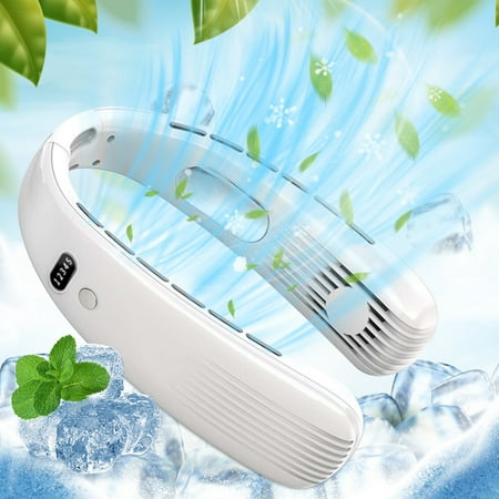 JilgTeok New Leaf Less Neck Hanging Fan Usb Charging Portable Neck Hanging Fan Mute for Mother s Day
JilgTeok New Leaf Less Neck Hanging Fan Usb Charging Portable Neck Hanging Fan Mute for Mother s Day