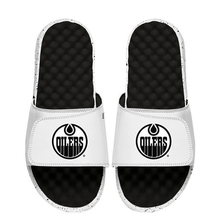 Unisex ISlide Black/White Edmonton Oilers Cookies & Cream Slide Sandals
Unisex ISlide Black/White Edmonton Oilers Cookies & Cream Slide Sandals