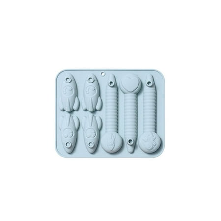 ASEIDFNSA Paper Molds Small Muffin Pans 4 Rocket Spaceman Silicone Mould Fondant Cake Chocolate Cookie Decorating Mould Cake Tools
ASEIDFNSA Paper Molds Small Muffin Pans 4 Rocket Spaceman Silicone Mould Fondant Cake Chocolate Cookie Decorating Mould Cake Tools
