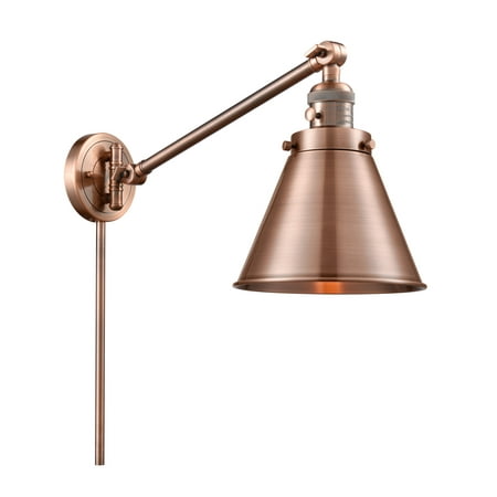 Innovations Lighting 237 Appalachian Appalachian 1 Light 12 Tall Bathroom Sconce - Copper