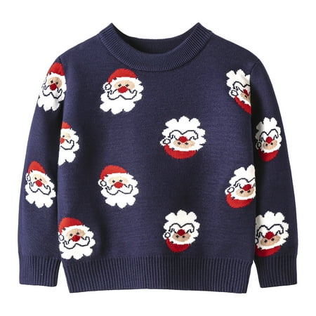 Durtebeua Toddler Boys Girls Winter Long Sleeve Christmas Cartoon Knit Sweater Base Warm Sweater For Children Clothes Round Neck Long Sleeve Pullover Sweatshirt Fall Winter Clothes
Durtebeua Toddler Boys Girls Winter Long Sleeve Christmas Cartoon Knit Sweater Base Warm Sweater For Children Clothes Round Neck Long Sleeve Pullover Sweatshirt Fall Winter Clothes