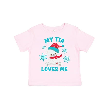 Inktastic Polar Bear My Tia Loves Me in Santa Hat with Snowflakes Gift Toddler Boy or Toddler Girl T-Shirt
Inktastic Polar Bear My Tia Loves Me in Santa Hat with Snowflakes Gift Toddler Boy or Toddler Girl T-Shirt