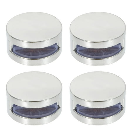 4pcs Mirror Holder Clips Mirror Mounting Clips with Screws Glass Holder Clips