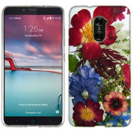 [해외] MUNDAZE Mundaze Printed Pressed Blossoms Phone Case Cover for ZTE Zmax Pro Max Duo 4G Kirk