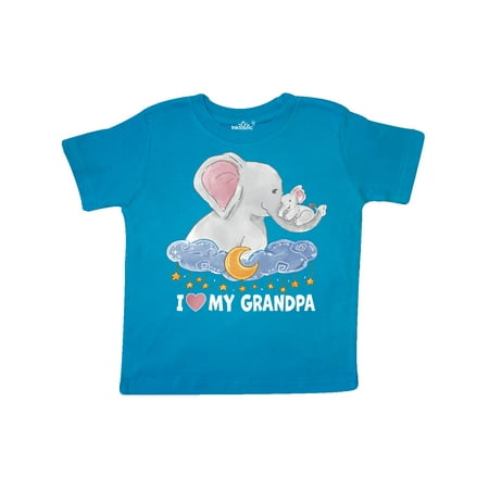 Inktastic I Love My Grandpa Cute Elephants with Moon and Stars Gift Toddler Boy or Toddler Girl T-Shirt
Inktastic I Love My Grandpa Cute Elephants with Moon and Stars Gift Toddler Boy or Toddler Girl T-Shirt