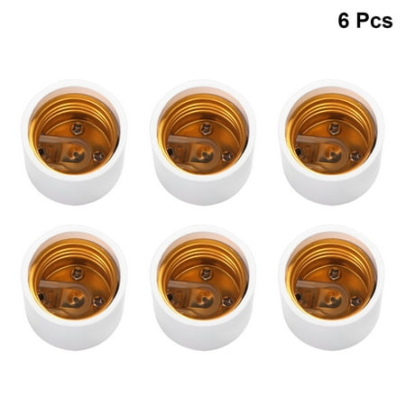 OUNONA 6Pcs Light Bulb Base Type Adapter Fireproof Material E27 To E14 Lamp Holder Converter Socket Conversion
OUNONA 6Pcs Light Bulb Base Type Adapter Fireproof Material E27 To E14 Lamp Holder Converter Socket Conversion