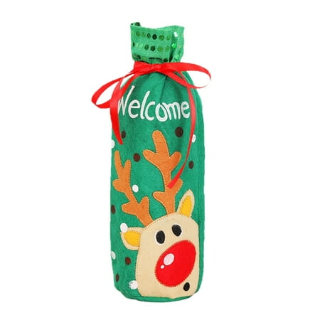 Heiheiup Christmas Fabric Bottle Sleeve Decoration Christmas Bottle Bag Event Tents 20x40 Heavy Duty
Heiheiup Christmas Fabric Bottle Sleeve Decoration Christmas Bottle Bag Event Tents 20x40 Heavy Duty