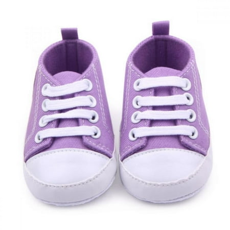 Bullpiano 0-12M Infant Toddler Baby Boys Girls Soft Sole Crib Shoes Newborn Canvas Sneakers Sneaker Newborn(Purple)
Bullpiano 0-12M Infant Toddler Baby Boys Girls Soft Sole Crib Shoes Newborn Canvas Sneakers Sneaker Newborn(Purple)